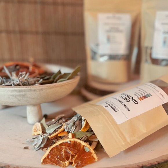 Eros' Orchard Aroma Simmer Pot - Stove-Top potpourri - Orange Cinnamon Scent - Picture 4 of 4